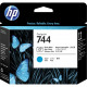 HP 744 (F9J86A) Photo Black/Cyan Printhead - TAA Compliance F9J86A