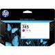 HP 745 (F9J95A) Magenta Original Ink Cartridge (130 ml) - TAA Compliance F9J95A