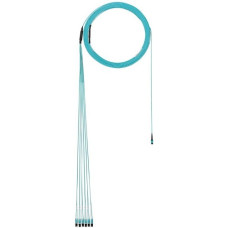 Panduit Fiber Optic Duplex Network Cable - 50 ft Fiber Optic Network Cable for Network Device - MPO Female Network - Second End: 2 x LC Male Network - 9/125 &micro;m - Yellow - 1 - TAA Compliance F9TYP5EL2SAF050