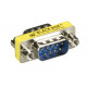 Black Box DB9 Gender Changer - 1 x DB-9 Male Serial - 1 x DB-9 Male Serial FA440-R2