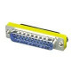 Black Box DB25 Port Protector - 1 x DB-25 Male - 1 x DB-25 Female FA652-R2