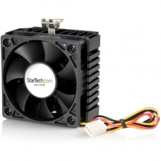 Startech.Com 65x60x45mm Socket 7/370 CPU Cooler Fan w/ Heatsink & TX3 connector - Processor cooler - ( Socket 370, Socket 7 ) - 58mm - 4000rpm FAN370PRO
