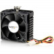 Startech.Com 65x60x45mm Socket 7/370 CPU Cooler Fan w/ Heatsink & TX3 connector - Processor cooler - ( Socket 370, Socket 7 ) - 58mm - 4000rpm FAN370PRO