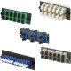 Panduit FAP8WBUDLCZ Network Patch Panel - 8 Port(s) - 8 x Duplex - Blue, Black - TAA Compliance FAP8WBUDLCZ