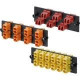 Panduit FAP8WDYLDLCZ Network Patch Panel - 8 Port(s) - 8 x Duplex - Yellow - TAA Compliance FAP8WDYLDLCZ