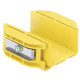 Panduit FiberRunner FBC2X2YL Mounting Coupler - ABS Plastic - Yellow - TAA Compliance FBC2X2YL