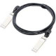 AddOn Finisar FCBN410QB1C01 Compatible TAA Compliant 40GBase-AOC QSFP+ to QSFP+ Direct Attach Cable (850nm, MMF, 1m) - 100% compatible and guaranteed to work - TAA Compliance FCBN410QB1C01-AO
