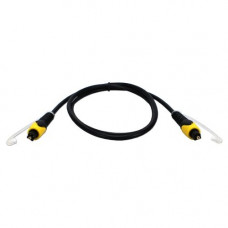 Qvs Toslink Digital Optical Audio Cable - 6 ft Fiber Optic Audio Cable for Gaming Console, Audio Device - First End: 1 x Toslink Male Digital Audio - Second End: 1 x Toslink Male Digital Audio FCTK-06