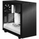 Fractal Design Define 7 Black/White TG Clear Tint - Black, White - Steel, Anodized Aluminum, Tempered Glass - 9 x Bay - 4 x 5.51" x Fan(s) Installed - 0 - ATX, EATX, Micro ATX, Mini ITX Motherboard Supported - 29.65 lb - 9 x Fan(s) Supported - 1 x In