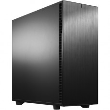 Fractal Design Define 7 XL Black Solid - Full-tower - Black - Steel, Anodized Aluminum - 10 x Bay - 3 x 5.51" x Fan(s) Installed - 0 - ATX, EATX, Micro ATX, Mini ITX, EE-ATX, SSI CEB, SSI EEB Motherboard Supported - 36.44 lb - 11 x Fan(s) Supported -