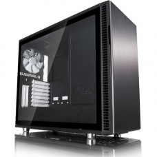 Fractal Design Define R6 USB-C - Tempered Glass Computer Case - Tower - Black - Steel, Tempered Glass - 9 x Bay - 3 x 5.51" x Fan(s) Installed - EATX, ATX, Micro ATX, ITX Motherboard Supported - 27.34 lb - 9 x Fan(s) Supported - 1 x Internal 5.25&quo