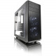Fractal Design Focus G Computer Case with Windowed Side Panel - Mid-tower - Gunmetal Gray - Steel - 5 x Bay - 2 x 4.72" x Fan(s) Installed - ATX, Micro ATX, ITX Motherboard Supported - 9.92 lb - 6 x Fan(s) Supported - 2 x External 5.25" Bay - 2 