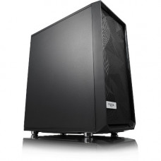 Fractal Design Meshify C Computer Case - Mid-tower - Black - Steel - 5 x Bay - 2 x 4.72" x Fan(s) Installed - ATX, Micro ATX, ITX Motherboard Supported - 13.58 lb - 7 x Fan(s) Supported - 3 x Internal 2.5" Bay - 2 x Internal 2.5"/3.5" 