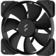 Fractal Design Aspect 12 Cooling Fan - 239.4 gal/min Maximum Airflow - 1200 rpm - 18.3 dB(A) Noise - Rifle Bearing - 3-pin - Black - 10.3 Year Life FD-F-AS1-1201