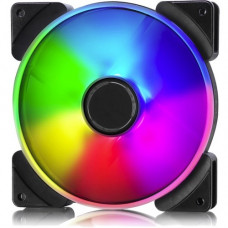 Fractal Design Prisma AL-14 PWM Cooling Fan - 1700 rpm103.8 CFM - 34.1 dB(A) Noise - LLS Bearing - 4-pin - RGB LED - Rubber - 11.4 Year Life FD-FAN-PRI-AL14-PWM-3P