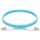 Netpatibles FDCAPAPV2A5M-NP Fiber Optic Duplex Network Cable - 16.40 ft Fiber Optic Network Cable for Network Device - First End: 2 x - Second End: 2 x - 40 Gbit/s - 50/125 &micro;m - Aqua FDCAPAPV2A5M-NP