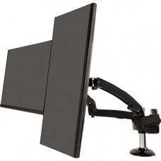 Ergotech Freedom Arm Mounting Arm for Monitor - TAA Compliant - 27" Screen Support - 35.60 lb Load Capacity - Metal Gray FDM-PC-G02