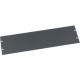 Middle Atlantic Products FEB Flat Blanking Panel - Steel - Black - 3U Rack Height - 5.3" Height - 19" Width FEB3