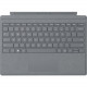 Microsoft Signature Type Cover Keyboard/Cover Case Tablet - Platinum - Stain Resistant, Damage Resistant - Alcantara - 0.2" Height x 11.6" Width x 8.5" Depth - TAA Compliance FFQ-00001