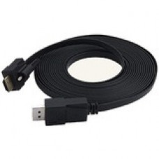 Harman International Industries AMX DisplayPort 4K60 MyTurn Ready Flat Cable - 16.40 ft DisplayPort/HDMI A/V Cable for Audio/Video Device, Receiver, Switch - First End: 1 x 19-pin HDMI Type A Digital Audio/Video - Male - Second End: 1 x DisplayPort Digita