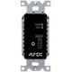 Harman International Industries AMX DXLink DX-TX-DWP-4K-BL Faceplate - Black - 1 x HDMI Port(s) FG1010-330-BLFX