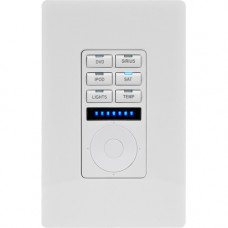 Harman International Industries AMX Metreau 6-Button Ethernet Keypad with Navigation - 6 x Controllable Devices FG5793-01-WH