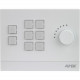 Harman International Industries AMX 8-Button Massio Keypad with Knob (US, UK, EU) FG5793-08L-W