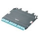 Panduit HD Flex FHC3ZO-24H-10B Network Patch Panel - 12 Port(s) - 12 x Duplex - TAA Compliance FHC3ZO-24H-10B