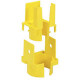 Panduit FiberRunner FIDT2X2YL Inside Diameter Corrugated Tubing - Floor Guard - Yellow - 1 Pack - TAA Compliance FIDT2X2YL