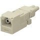 Panduit Network Connector - 1 x FJ - Electric Ivory - TAA Compliance FJJGM5CEI