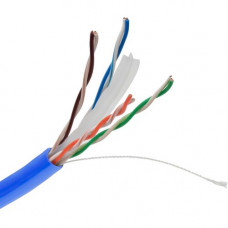 Premiertek Cat.6a F/UTP Network Cable - 1000 ft Category 6a Network Cable for Network Device, ATM - Bare Wire - Bare Wire - 10 Gbit/s - Shielding - CMP, Plenum - 23 AWG - Blue FK-CMP-CAT6A-1K-BL