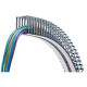 PANDUIT Open Finger Design Wiring Duct - Light Gray - 32 Pack - TAA Compliance FL50X50LG-A
