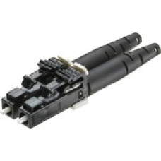 Panduit Fiber Optic Connectors, Field Polish - 1 Pack - 2 x LC Male - Black - TAA Compliance FLCDMBLY