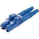 Panduit Network Connector - 1 Pack - 2 x LC Male - Blue - TAA Compliance FLCDSBUY