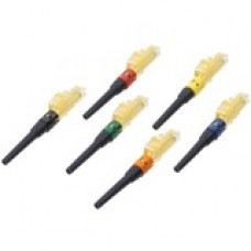 Panduit Fiber Optic Simplex Network Connector - 1 Pack - 1 x LC Male - Blue - TAA Compliance FLCSSCDYL