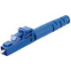 Panduit Fiber Optic Simplex Network Connector - 1 Pack - 1 x LC Male - Blue - TAA Compliance FLCSS3.0BU
