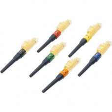 Panduit Network Connector - 1 Pack - 1 x LC - Dark Blue - TAA Compliance FLCSSCFDB