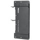 Panduit HD Flex Patch Enclosure - For Patch Panel - 0U Rack Height - Black - TAA Compliance FLEX-0RUCH12
