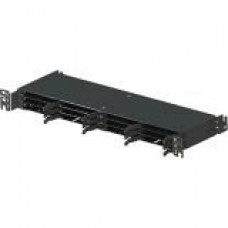 Panduit 1 RU 12 Port Panel - 12 Port(s) - 1U High - 19" Wide - Rack-mountable - TAA Compliance FLEX1UPN12