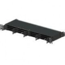 Panduit 2 RU 12-Port Panel - 12 Port(s) - 2U High - 19" Wide - Rack-mountable - TAA Compliance FLEX2UPN12