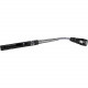 Qvs 3-LED Extendable Magnetic Flash Light with Flexible Neck - LR44 - Black FLT-03BK