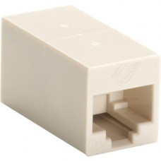 Black Box CAT5e Coupler - Unshielded, Straight-Pin, Beige, 10-Pack - 10 Pack - 1 x RJ-45 Female Network - 1 x RJ-45 Female Network - Gold, Nickel Contact - Beige - TAA Compliant FM507-R2-10PAK