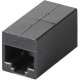 Black Box CAT6 Coupler - Unshielded, Straight-Pin, Black - 1 x RJ-45 Female Network - 1 x RJ-45 Female Network - Black - TAA Compliant - TAA Compliance FM609