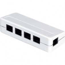 Black Box FM810-R2 Network Splitter Cable Adapter - Network Cable - RJ-45 Male Network - RJ-45 Female Network - Splitter Cable - Shielding - TAA Compliance FM810-R2