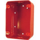 Bosch FMM-100BB-R Surface-Mount Back Box (Red) - Red - Cast Metal FMM-100BB-R
