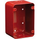 Bosch FMM-100DBB-R Surface Backbox, 4.75x3.25x2.75" , Red - Glossy Red - Sheet Metal FMM-100DBB-R