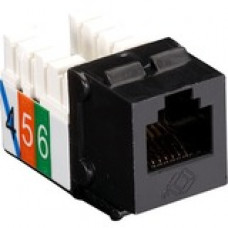 Black Box Telephone Jack - RJ11, USOC - 25 Pack - 1 x RJ-11 Female - Black - TAA Compliant FMT239-25PAK