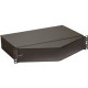 Panduit Rack Fiber Tray - 2U Rack Height x 19" Rack Width - Rack-mountable - Black - Steel - TAA Compliance FMT2A