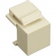 Black Box GigaStation2 Snap Fitting - Blank, Ivory, 10-Pack - Ivory - TAA Compliance FMT335-R2