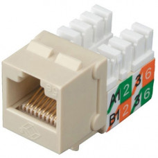 Black Box GigaBase2 FMT922-R2-25PAK Network Connector - 25 Pack - 1 x RJ-45 Female - Ivory FMT922-R2-25PAK